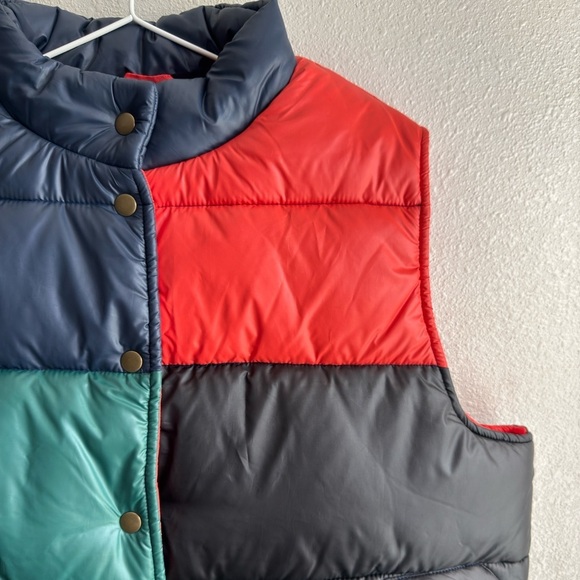 CLARE V. Multi Colorblock Nylon Emile Vest - Picture 8 of 14